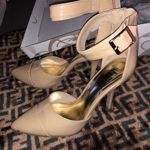Patent Leather nude heels